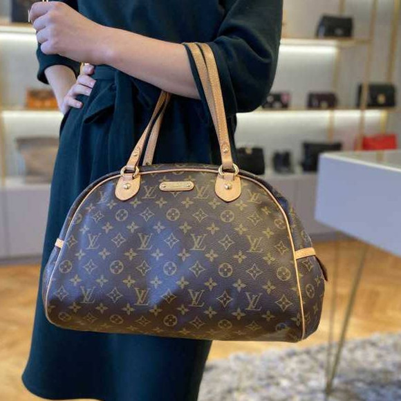 LOUIS VUITTON Montorgueil GM Monogram Canvas Shoulder Bag